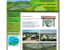 Tablet Screenshot of campingparadies-kellenhusen.de